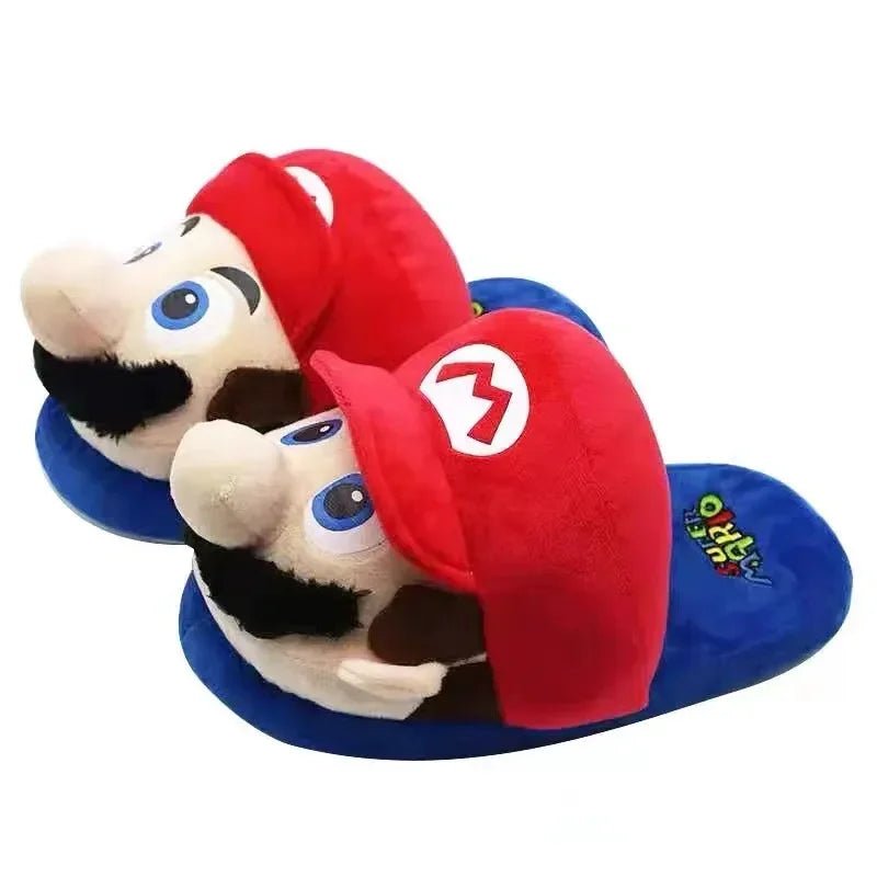Super Mario Bros Slippers - itzy bitsy