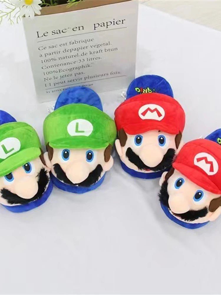 Super Mario Bros Slippers - itzy bitsy