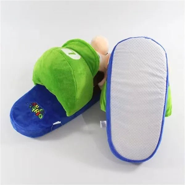Super Mario Bros Slippers - itzy bitsy