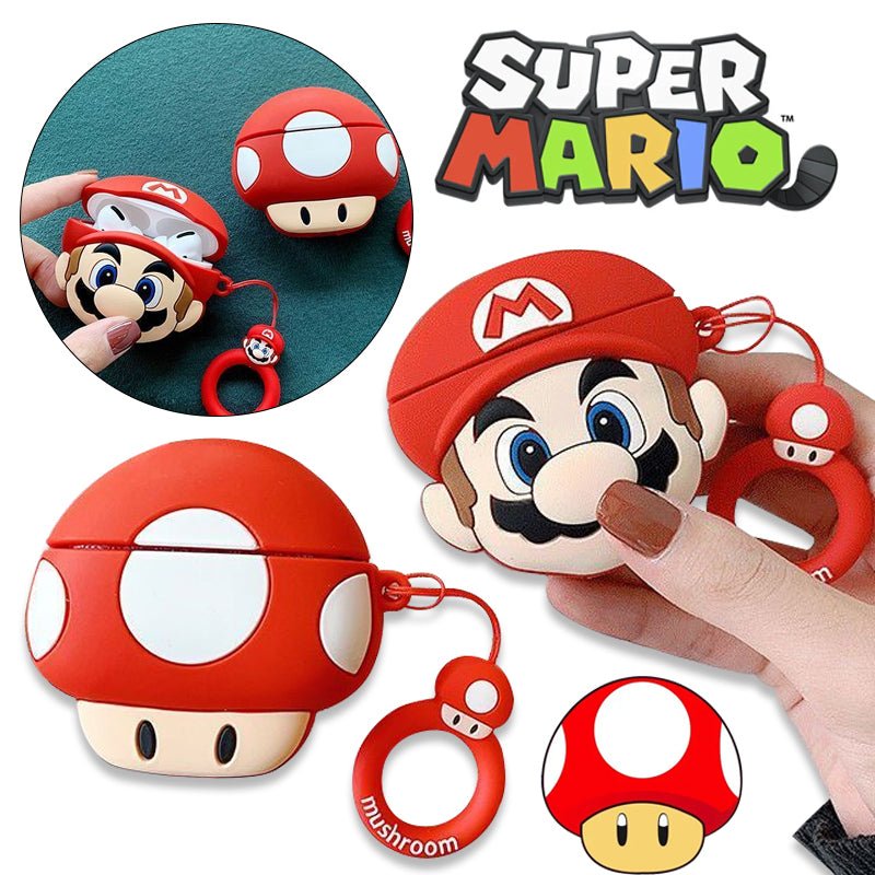 Super Mario Silicone Cover for Apple AirPods - itzy bitsy