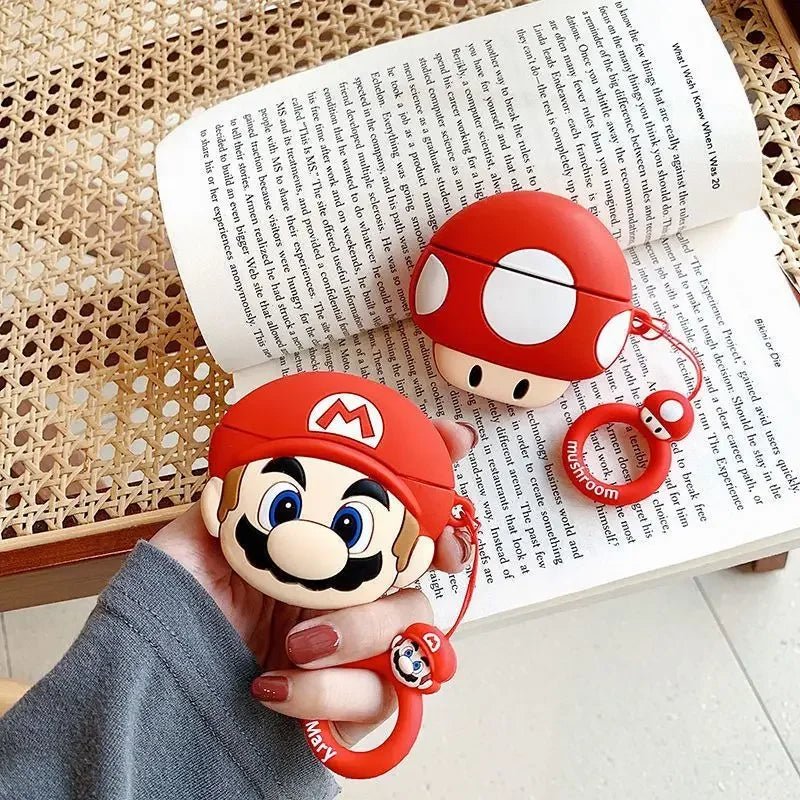 Super Mario Silicone Cover for Apple AirPods - itzy bitsy