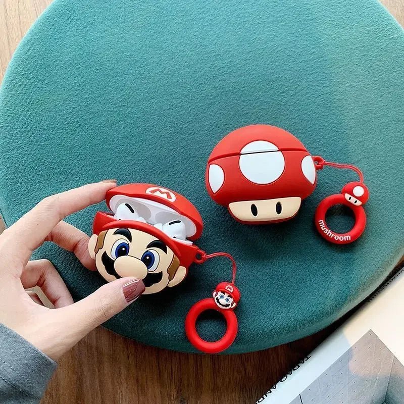 Super Mario Silicone Cover for Apple AirPods - itzy bitsy