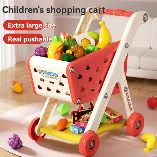 Supermarket Shopping Cart Playset - itzy bitsy
