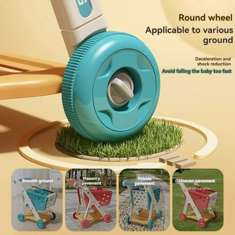 Supermarket Shopping Cart Playset - itzy bitsy