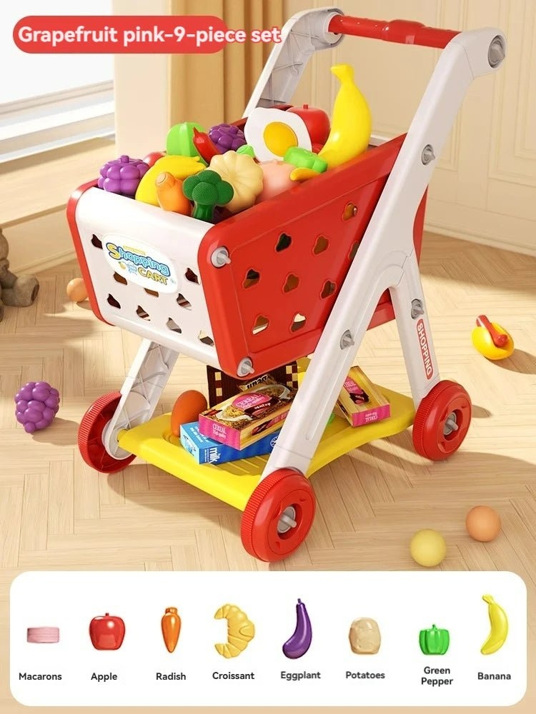 Supermarket Shopping Cart Playset - itzy bitsy