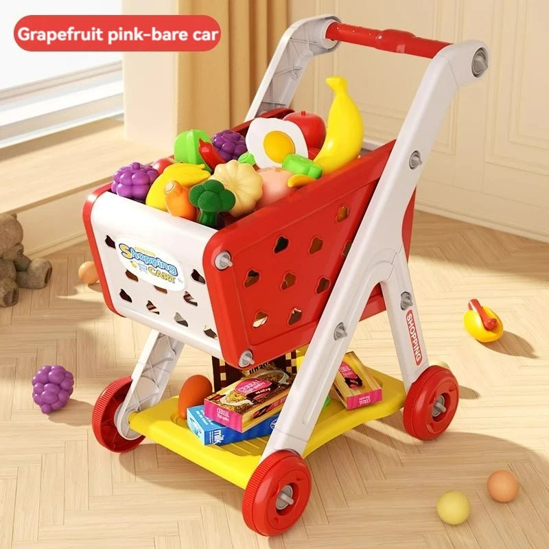 Supermarket Shopping Cart Playset - itzy bitsy