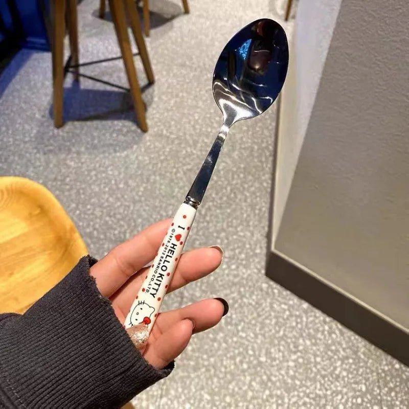 Tableware Hello Kitty, Doremon Set - itzy bitsy