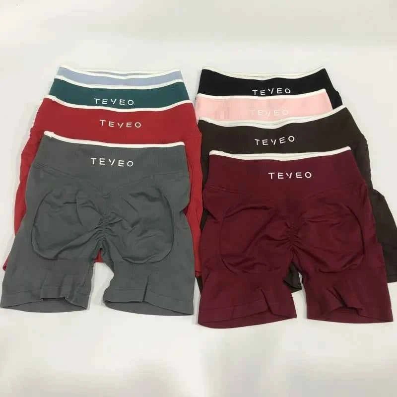 TEVEO Ignite Sculpt Scrunch High - Waist Tummy Control Short - itzy bitsy