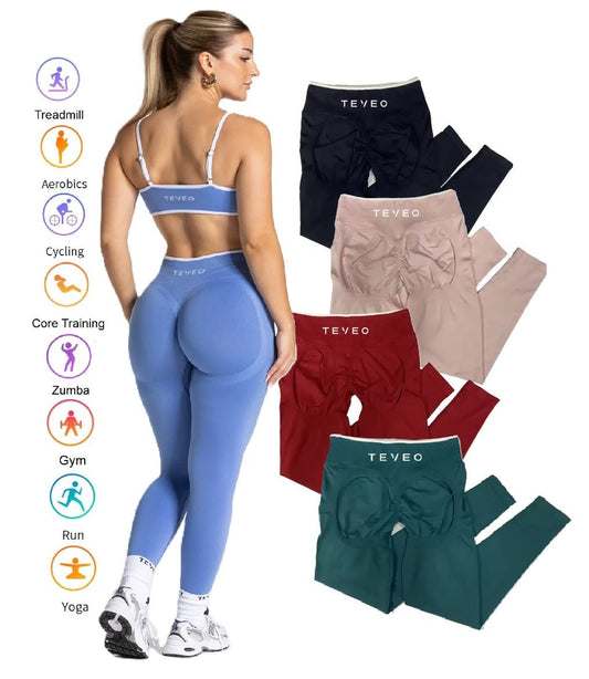 TEVEO Ignite Sculpt Scrunch Leggings - itzy bitsy