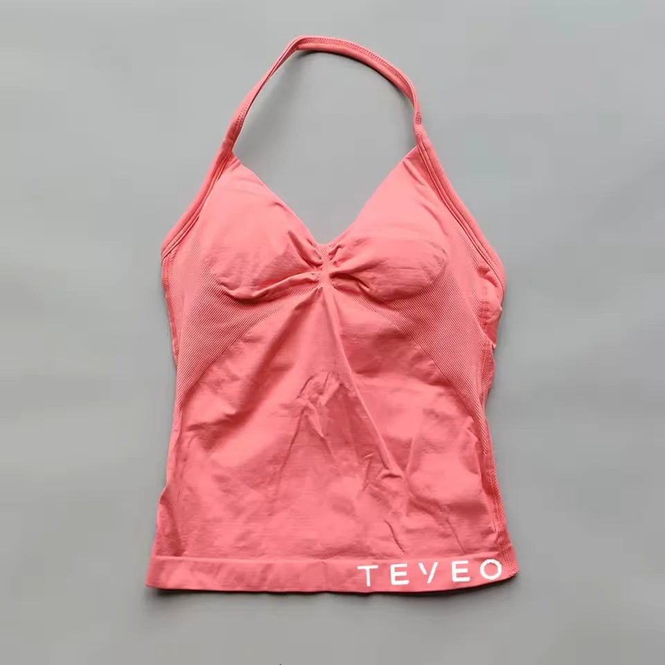 TEVEO Longline Strappy Scrunch Tank Tops - itzy bitsy