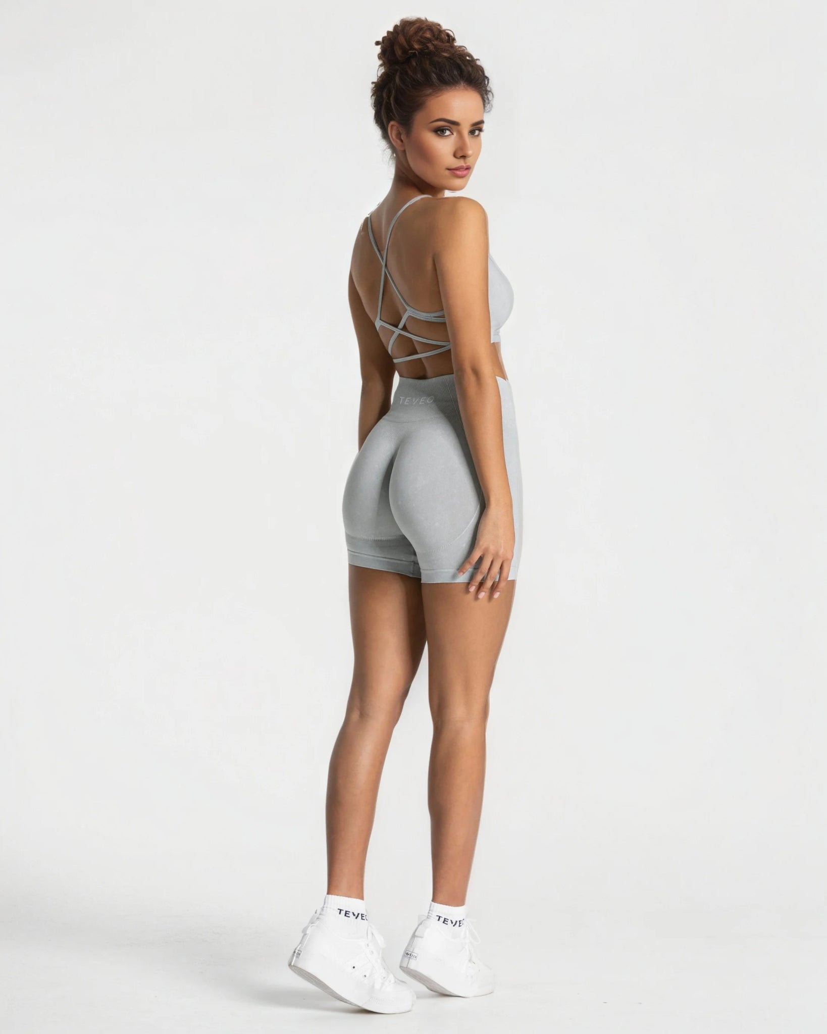 TEVEO Seamless Acid Covert Scrunch High Waisted Short - itzy bitsy