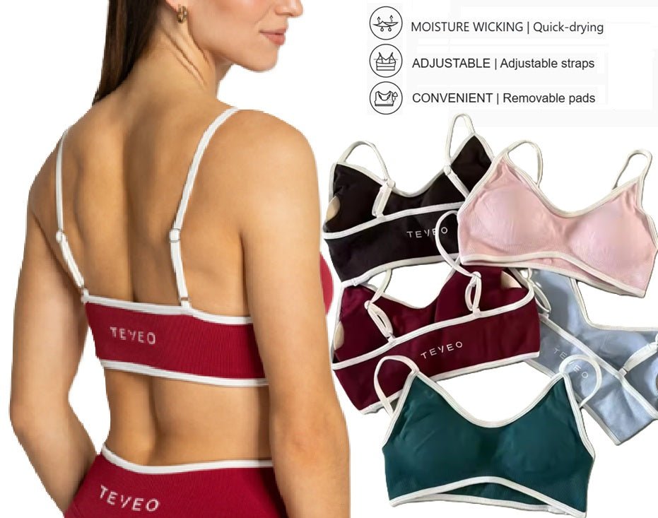 TEVEO Women's Knitted Suspender Bra - itzy bitsy