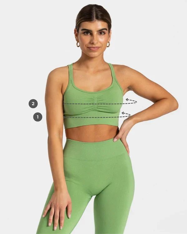 TEVEO Women's Knitted Suspender Bra - itzy bitsy