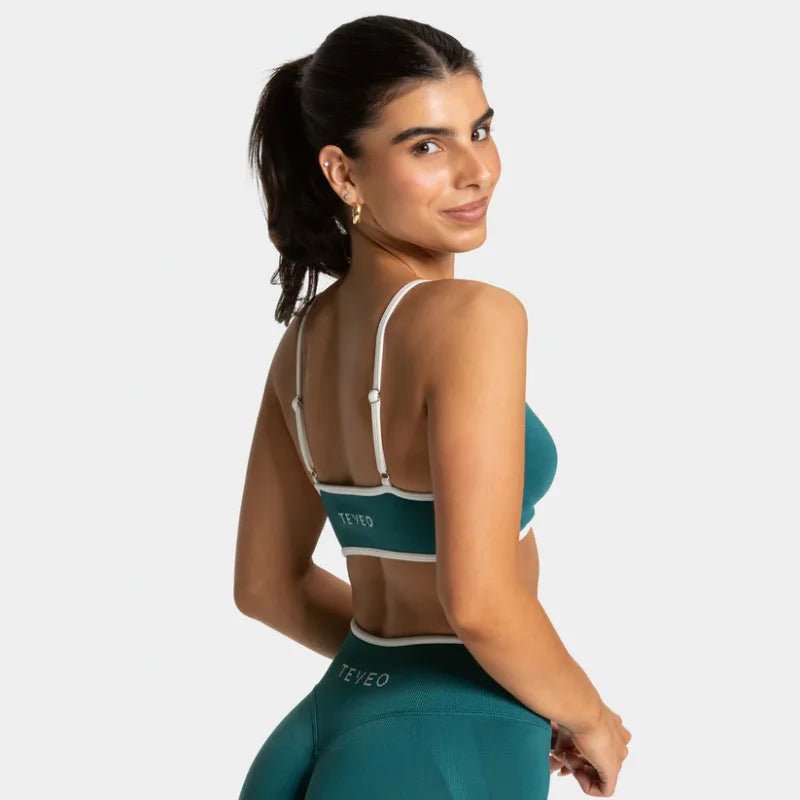 TEVEO Women's Knitted Suspender Bra - itzy bitsy