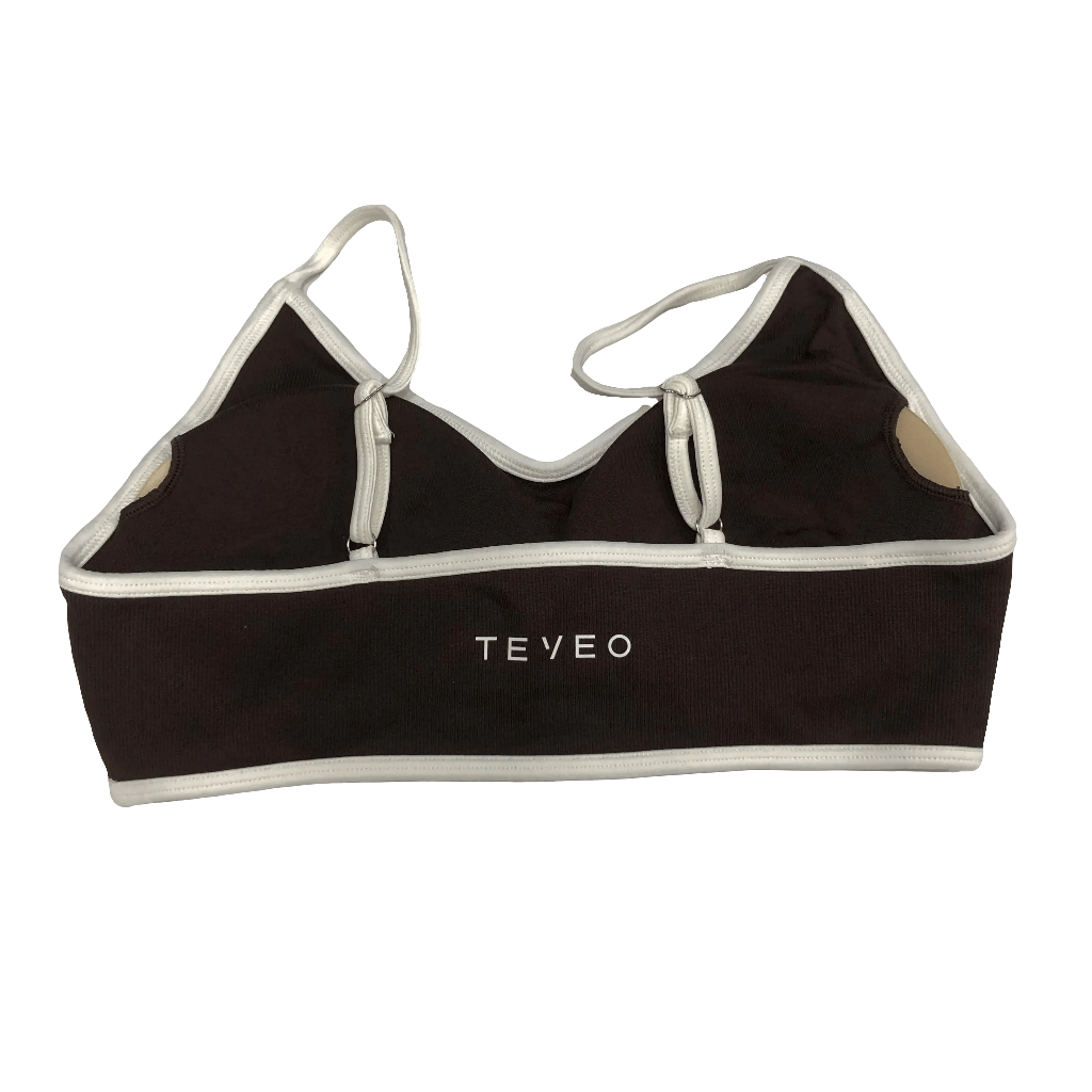 TEVEO Women's Knitted Suspender Bra - itzy bitsy