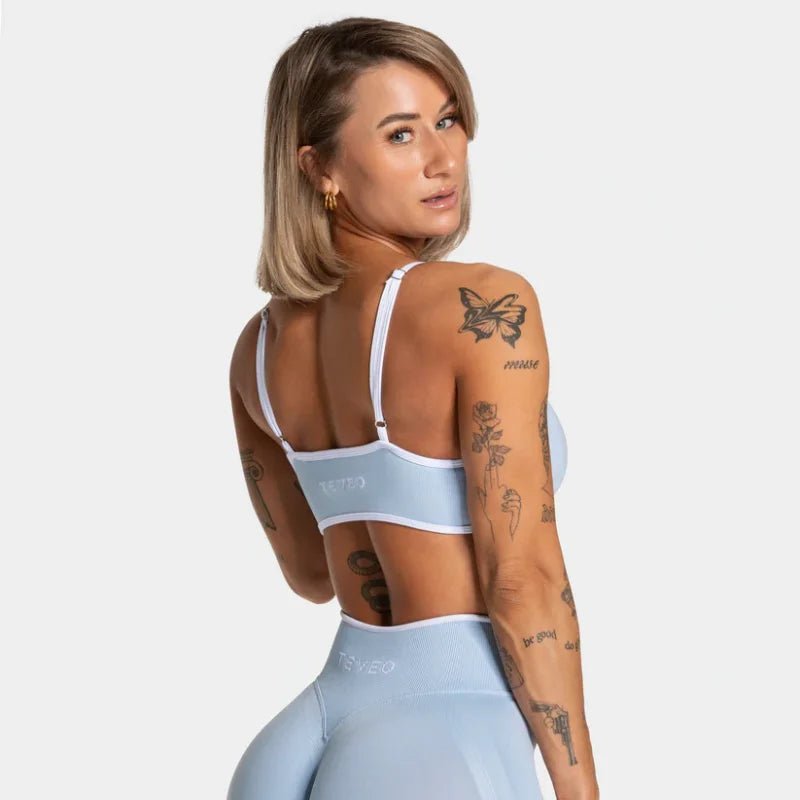 TEVEO Women's Knitted Suspender Bra - itzy bitsy