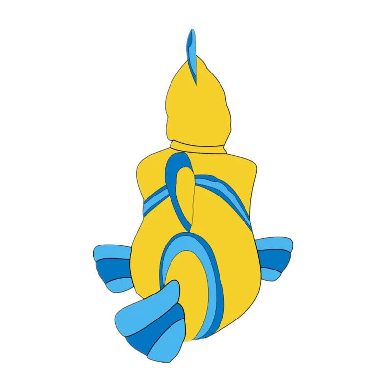 Toddler Clown Fish Costume - itzy bitsy