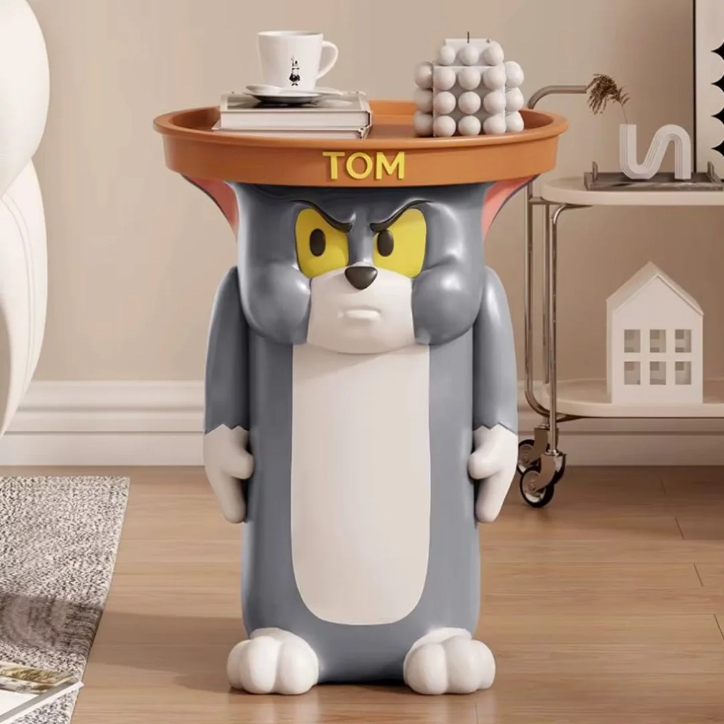 Tom Cat Decorative Accent Table