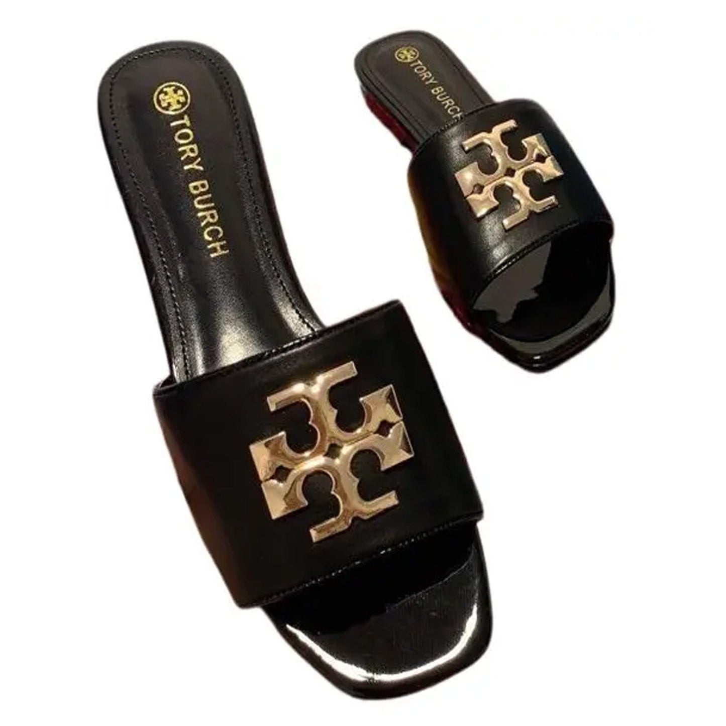 Tory Burch Eleanor Slide Sandals - itzy bitsy