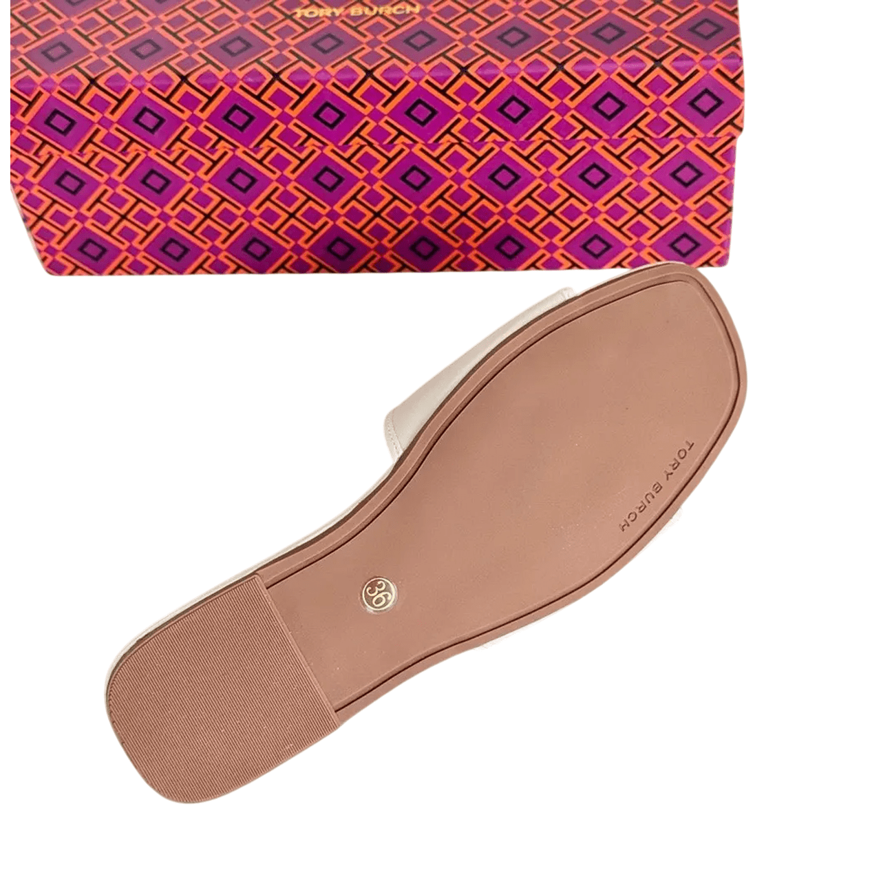 Tory Burch Eleanor Slide Sandals - itzy bitsy