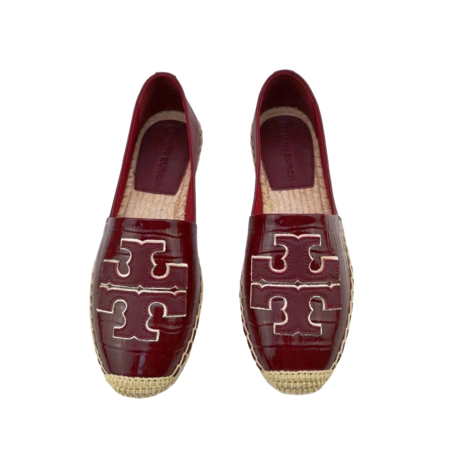 Tory Burch Ines Embellished Leather Espadrilles - itzy bitsy