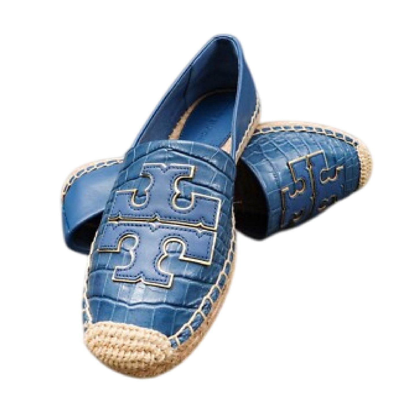 Tory Burch Ines Embellished Leather Espadrilles - itzy bitsy