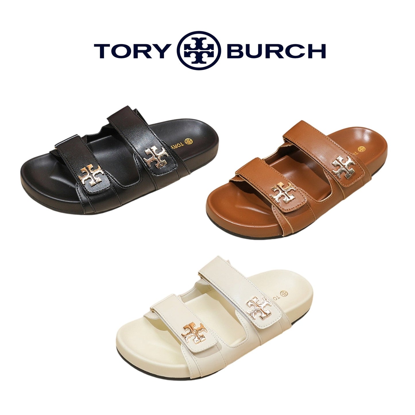 Tory Burch Kira Sports Slide Sandals - itzy bitsy
