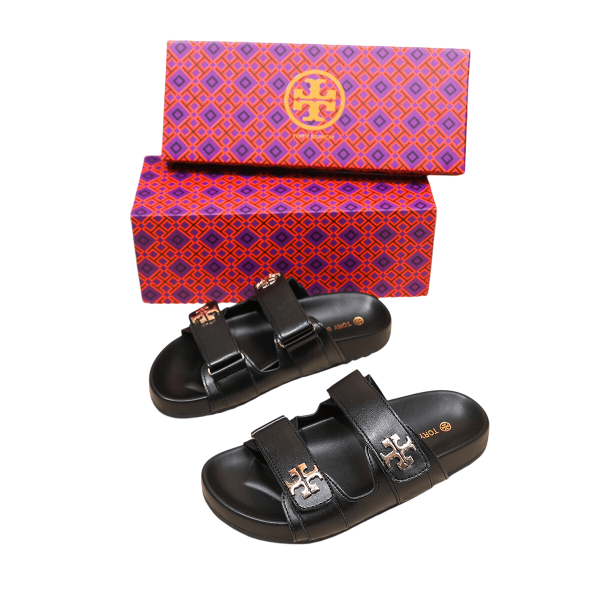 Tory Burch Kira Sports Slide Sandals - itzy bitsy