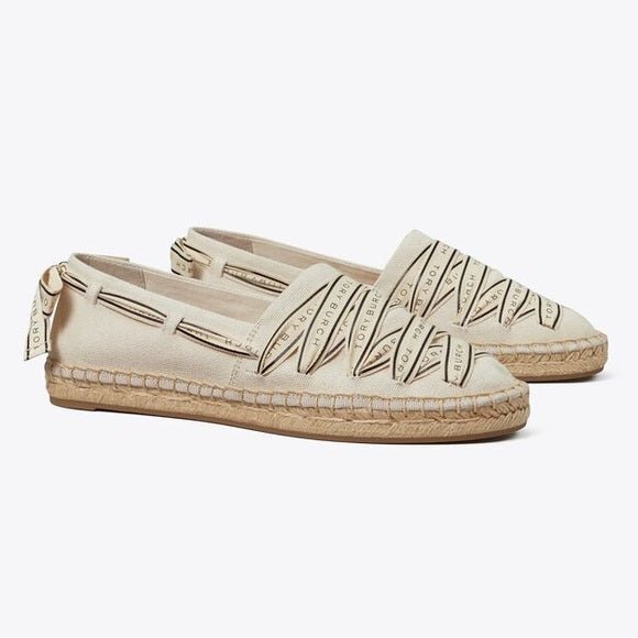 Tory Burch Ribbon Espadrilles - itzy bitsy