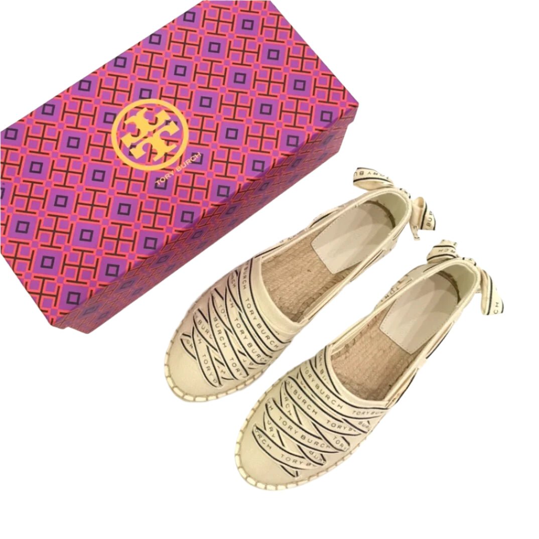 Tory Burch Ribbon Espadrilles - itzy bitsy