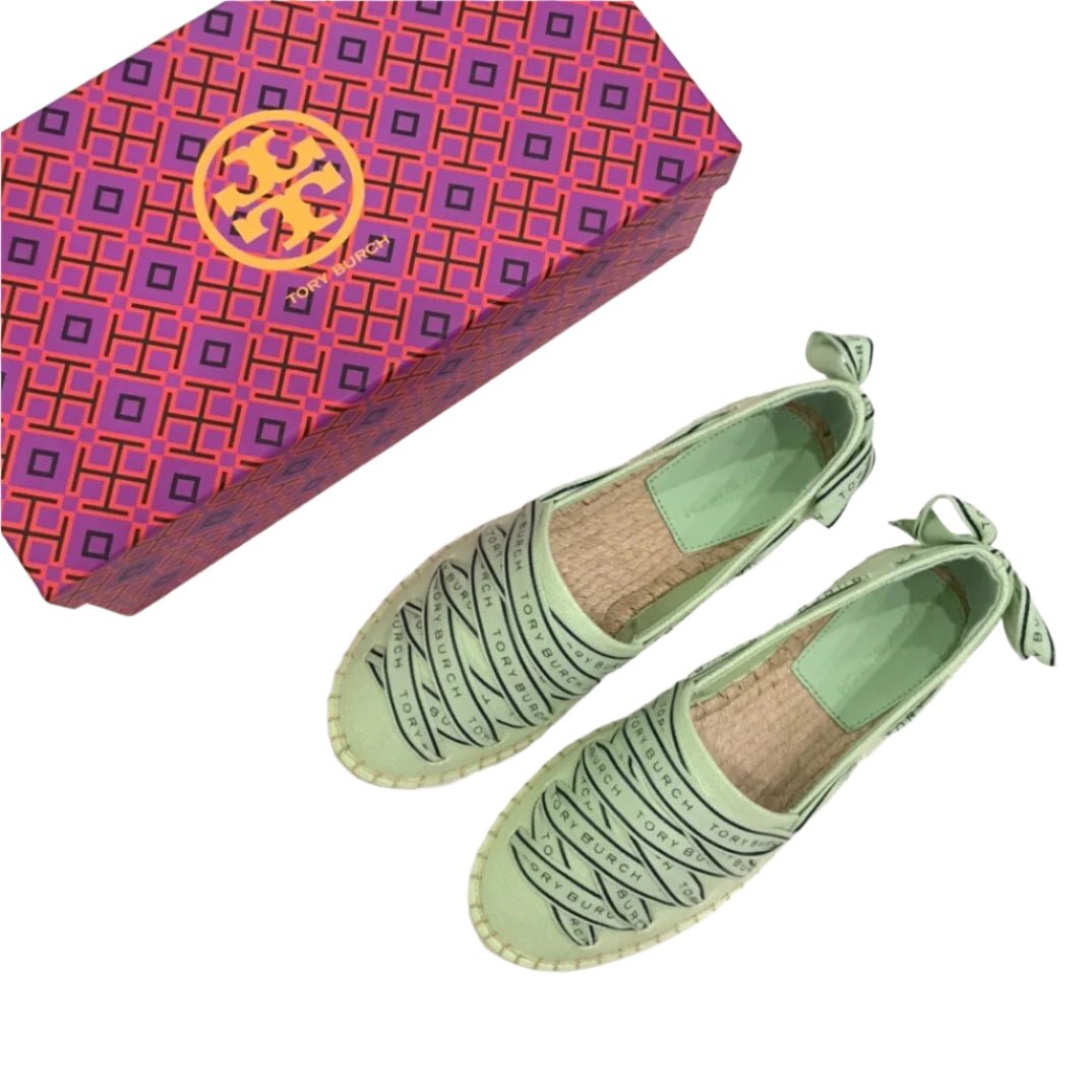 Tory Burch Ribbon Espadrilles - itzy bitsy