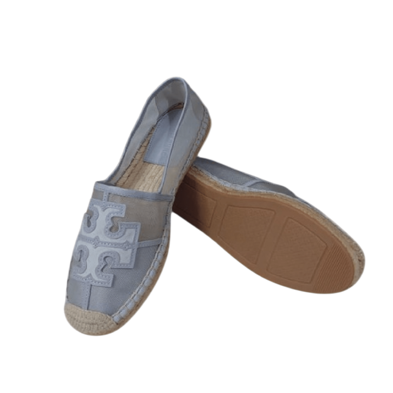 Tory Burch Women's Ines Sea Shell Mesh & Leather Espadrilles - itzy bitsy