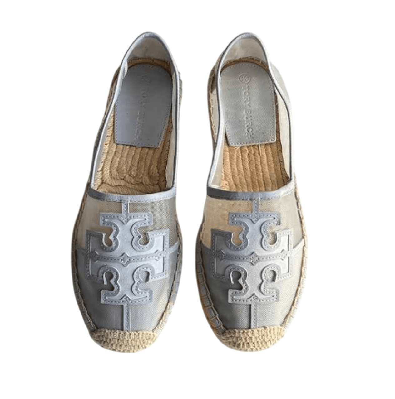 Tory Burch Women's Ines Sea Shell Mesh & Leather Espadrilles - itzy bitsy