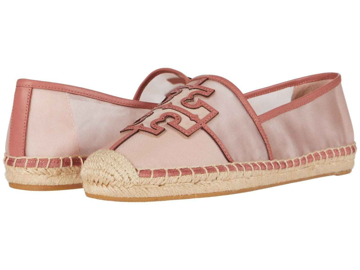 Tory Burch Women's Ines Sea Shell Mesh & Leather Espadrilles - itzy bitsy