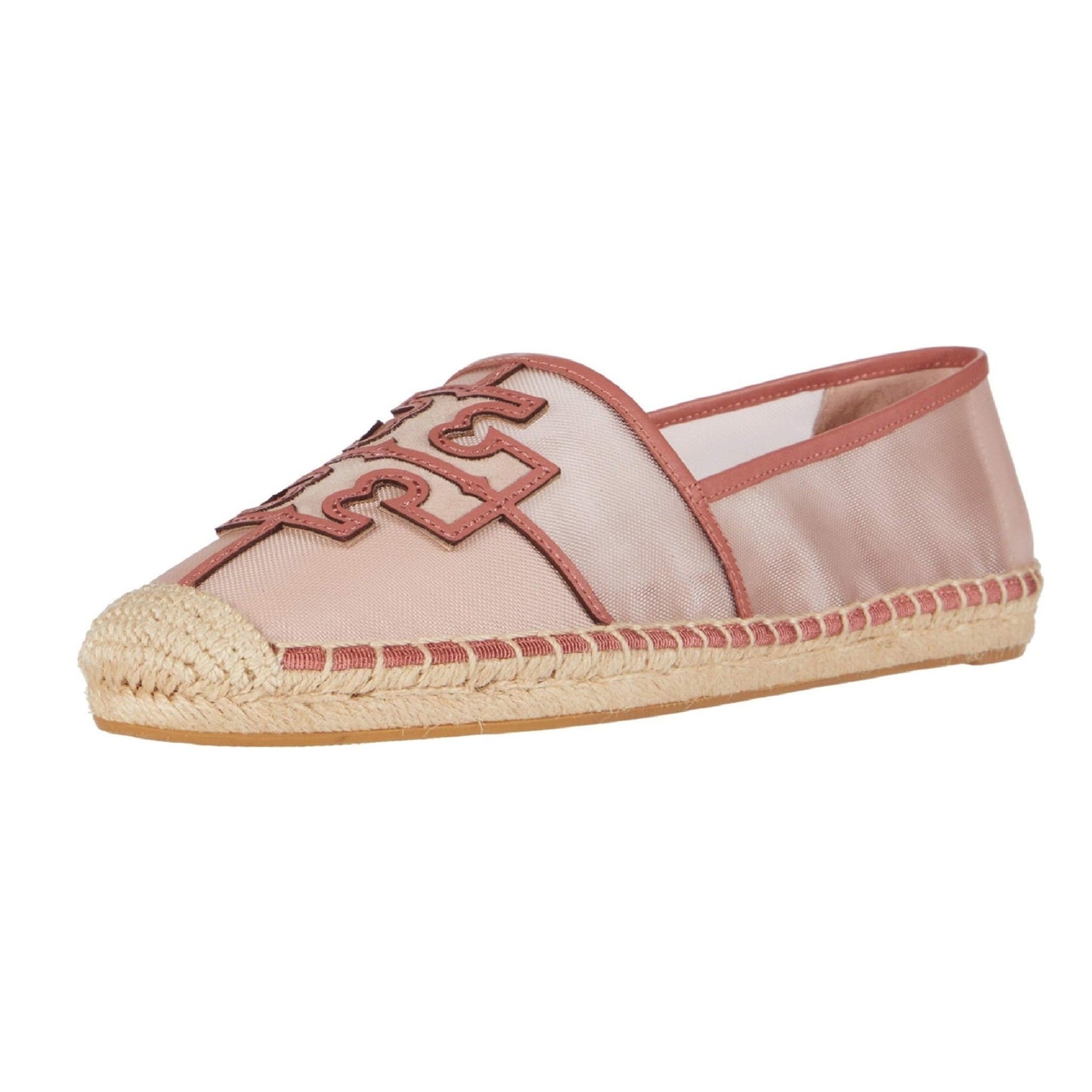 Tory Burch Women's Ines Sea Shell Mesh & Leather Espadrilles - itzy bitsy