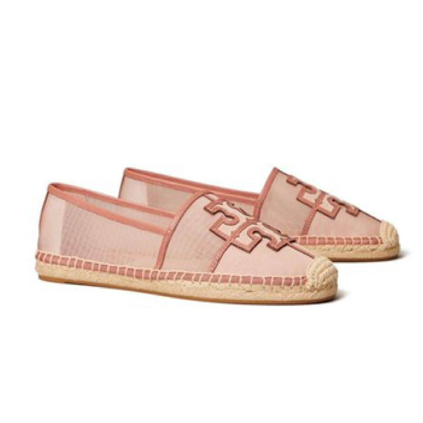 Tory Burch Women's Ines Sea Shell Mesh & Leather Espadrilles - itzy bitsy
