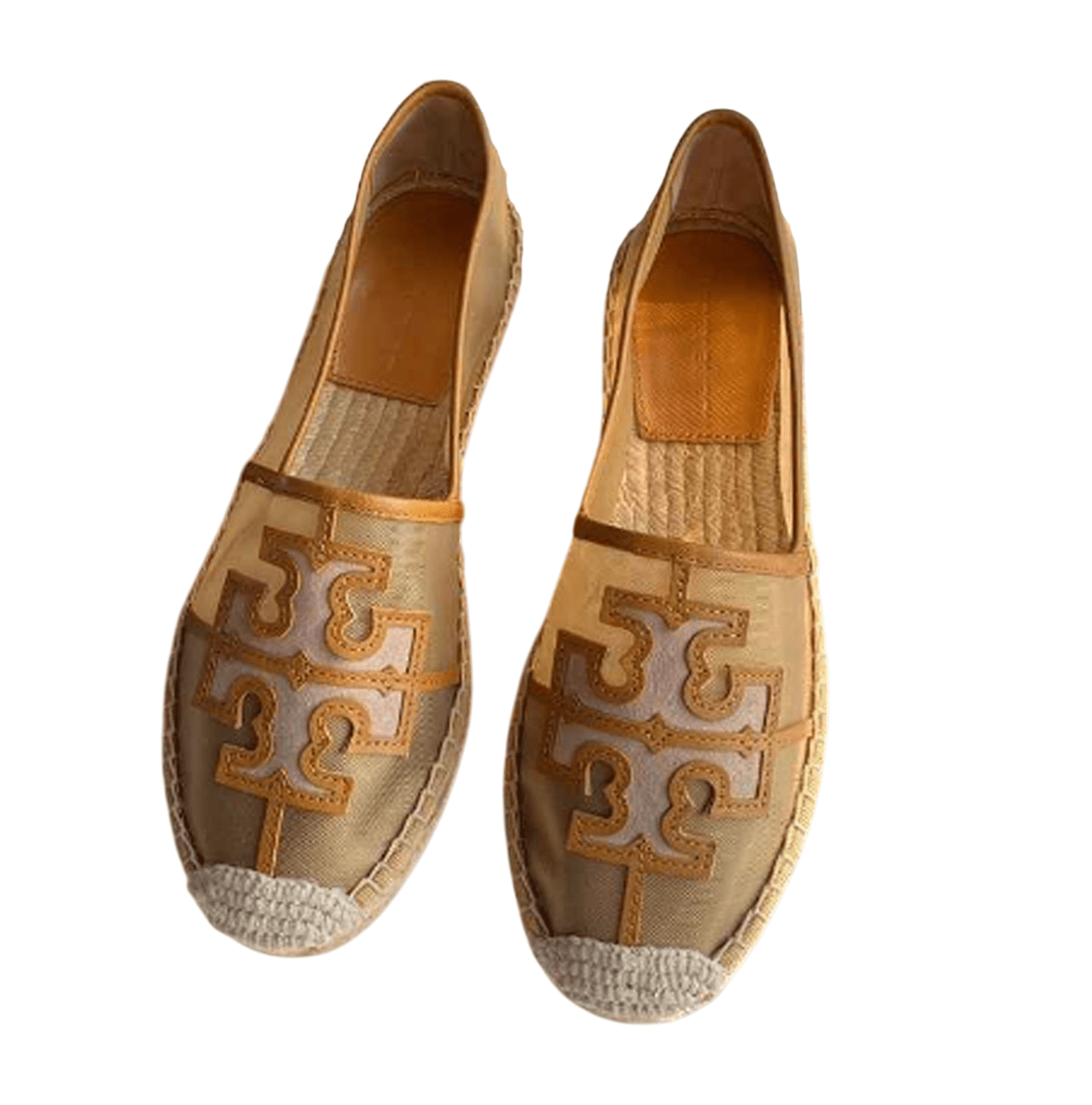 Tory Burch Women's Ines Sea Shell Mesh & Leather Espadrilles - itzy bitsy