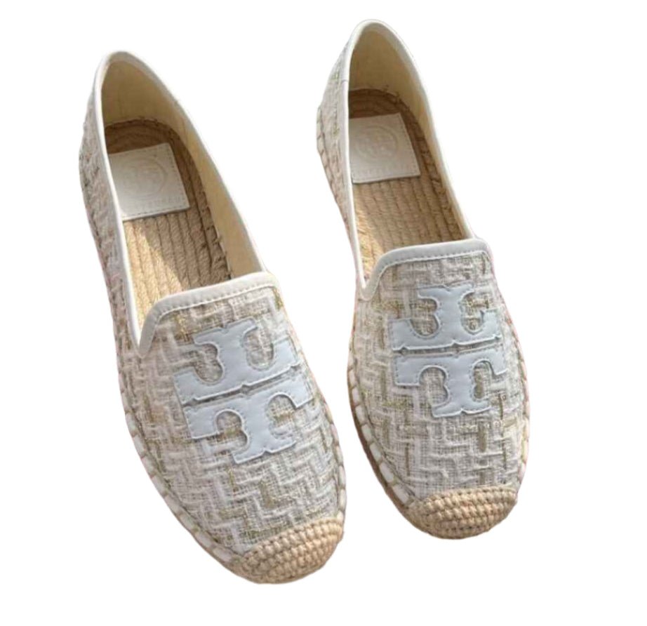 Tory Burch Woven Espadrilles - itzy bitsy
