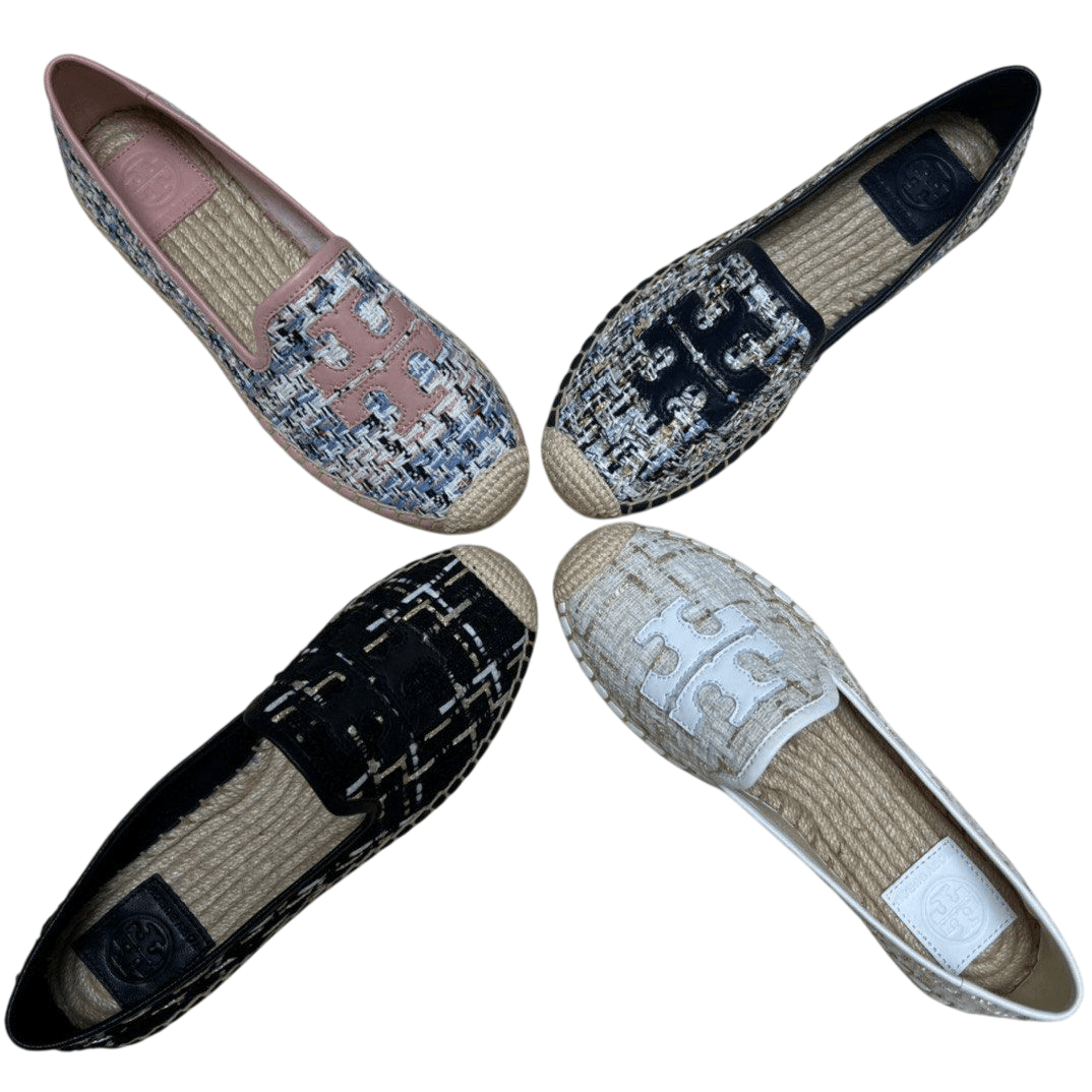 Tory Burch Woven Espadrilles - itzy bitsy