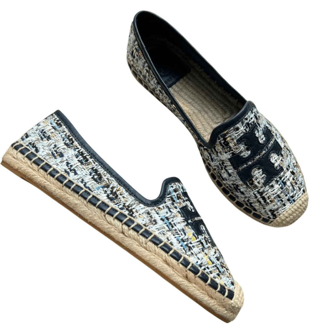 Tory Burch Woven Espadrilles - itzy bitsy