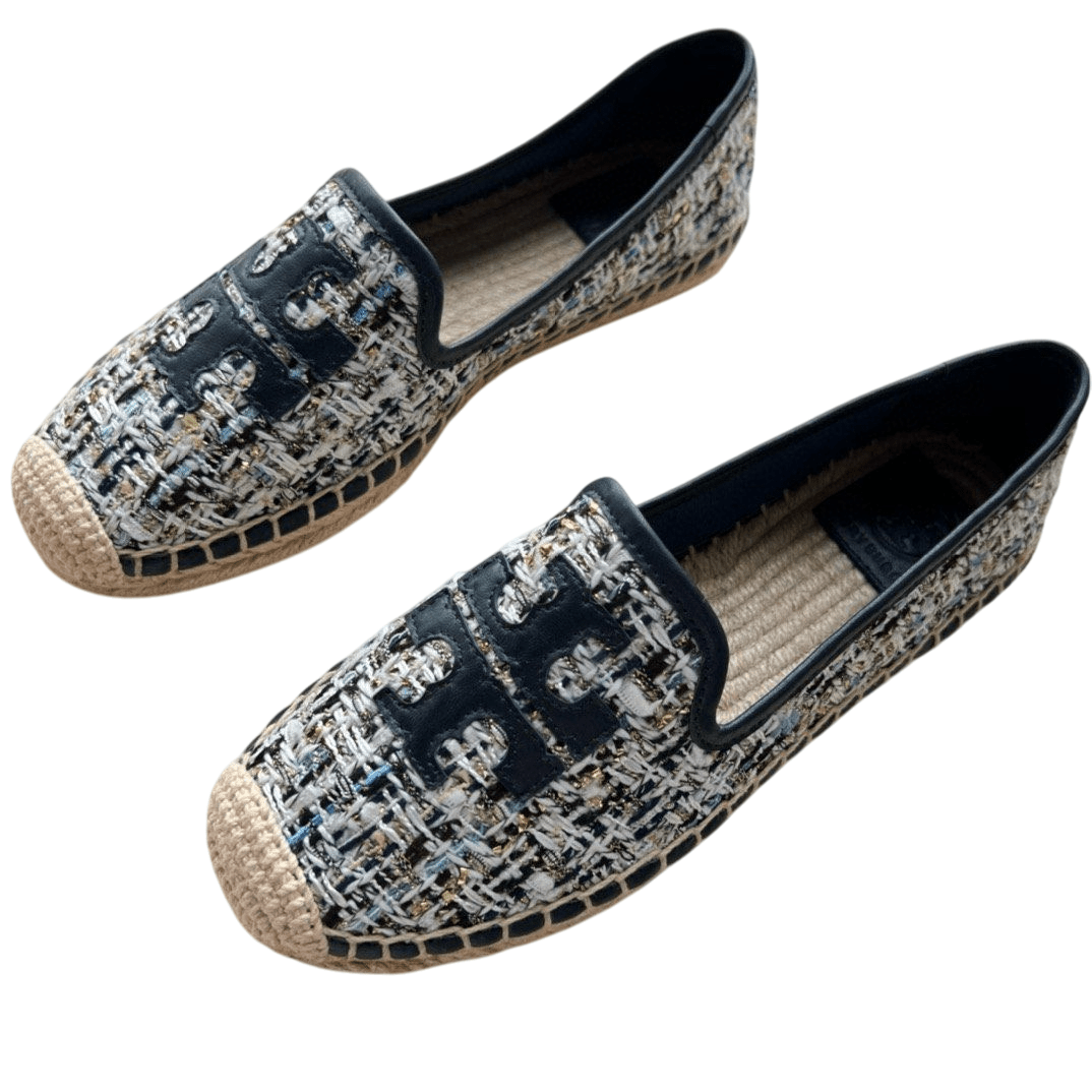 Tory Burch Woven Espadrilles - itzy bitsy