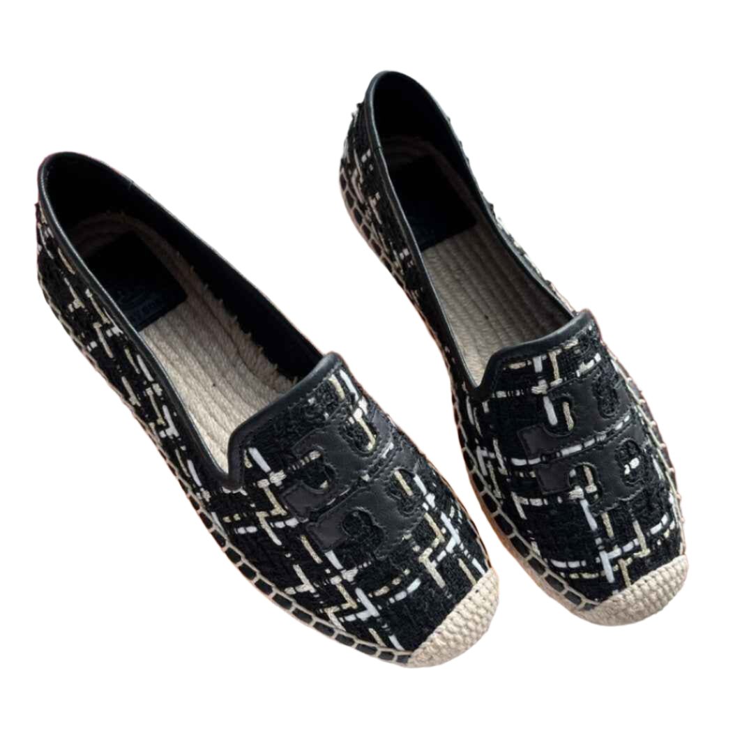 Tory Burch Woven Espadrilles - itzy bitsy