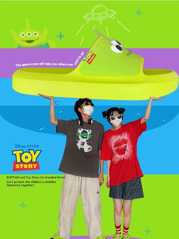 Toy Story Alien Slippers - itzy bitsy