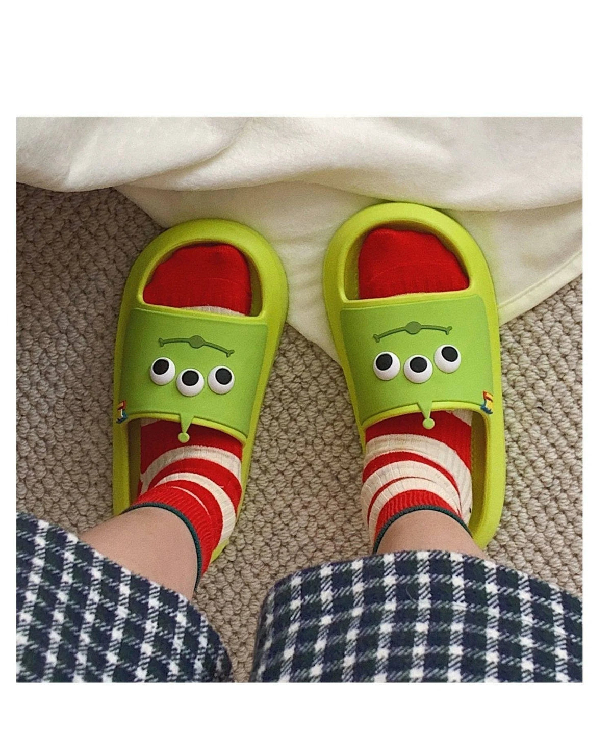 Alien Slippers Toy Story Alien Slippers - itzy bitsy