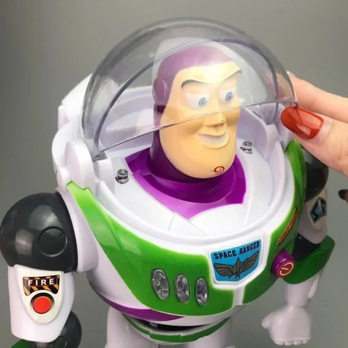 Toy Story Buzz Lightyear With Wings Doll Action Figure and Gun - itzy bitsy