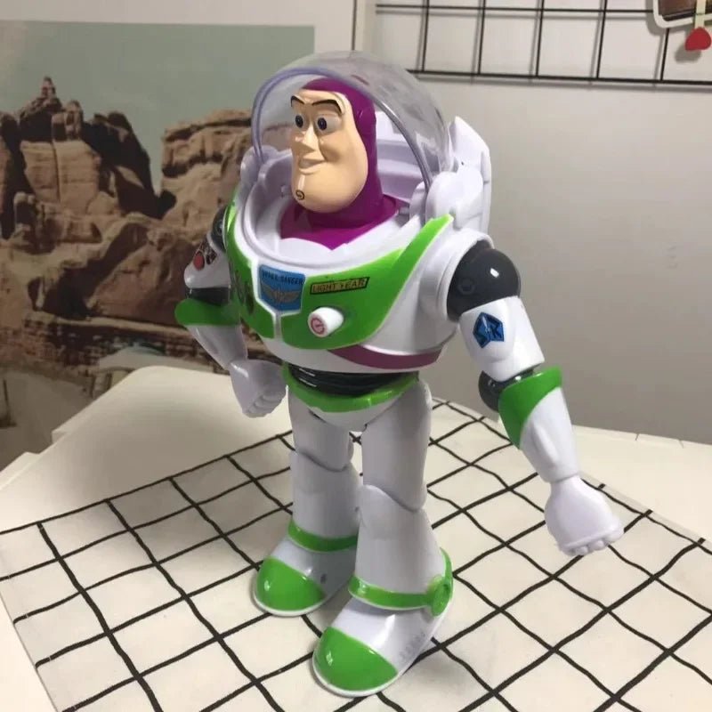 Toy Story Buzz Lightyear With Wings Doll Action Figure and Gun - itzy bitsy