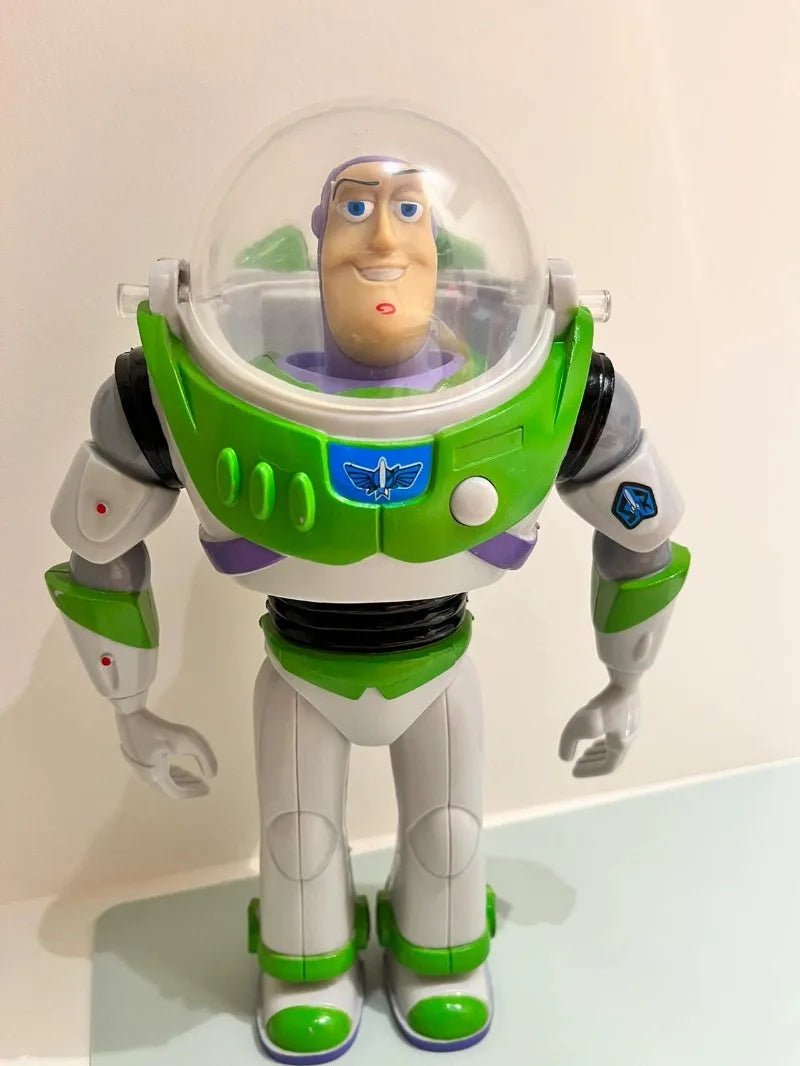 Toy Story Buzz Lightyear With Wings Doll Action Figure and Gun - itzy bitsy