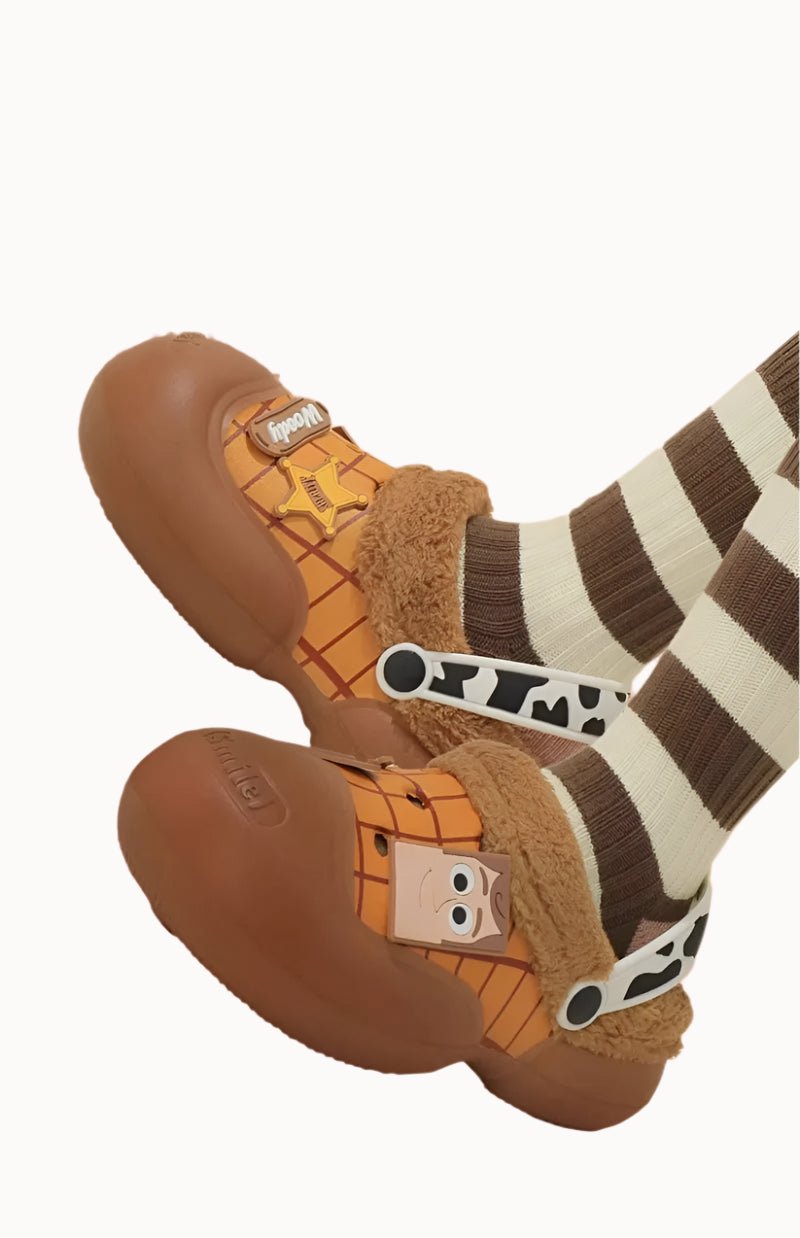 Toy Story Cartoon Warm and Velvet Shoes - itzy bitsy