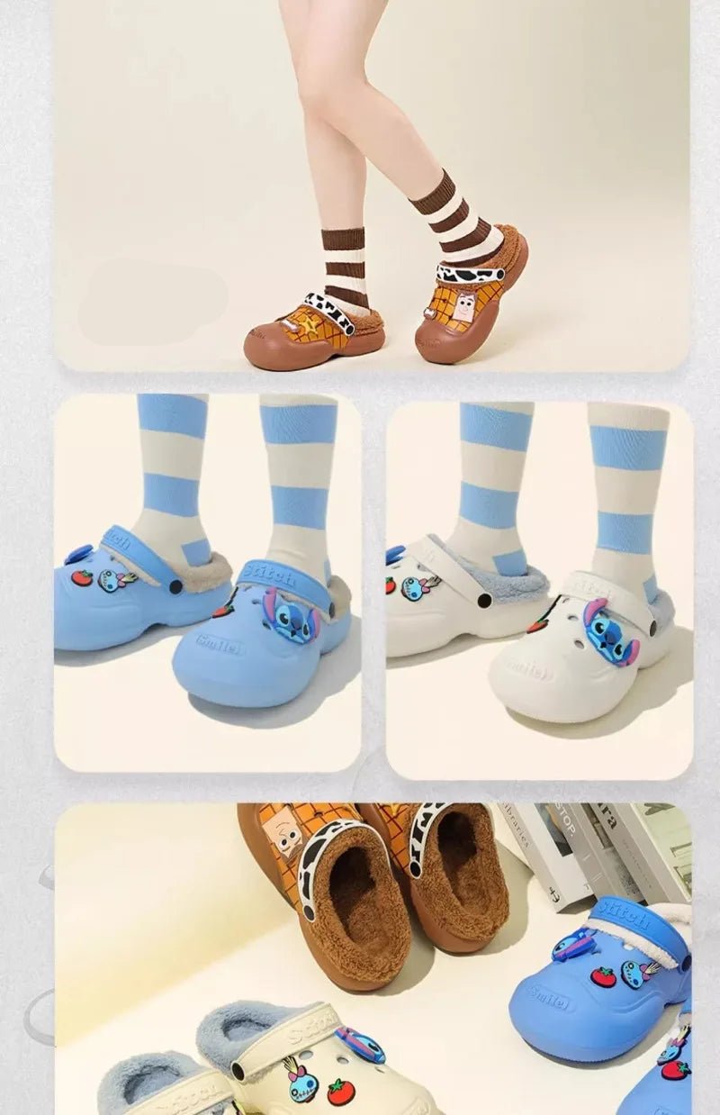 Toy Story Cartoon Warm and Velvet Shoes - itzy bitsy
