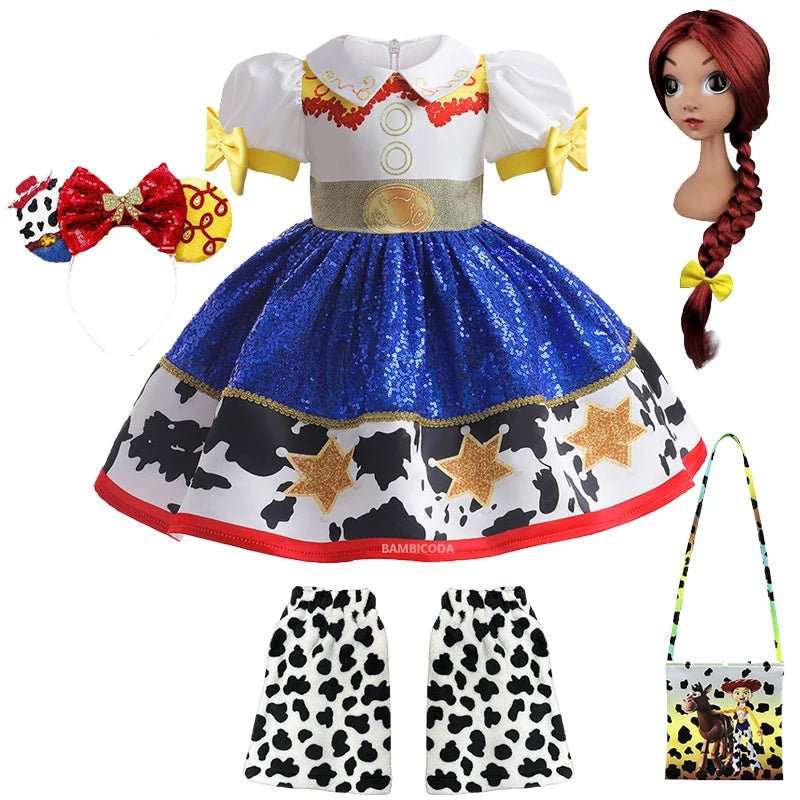 Toy Story Jessie Dress Costume - itzy bitsy